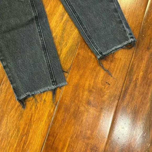 Great condition! Pac Sun women’s distressed jeans size 22.  Black. - Picture 5 of 9